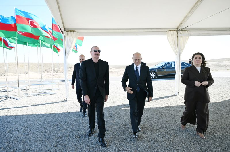 Foundation Laid for the 50 MW “Shams” Solar Power Plant in Jabrayil